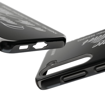 "Catch Me at the Altar" Black Phone Case