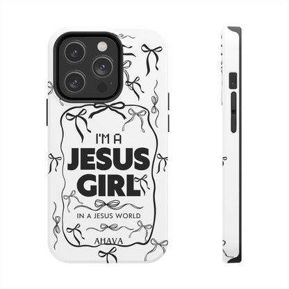 I'm a Jesus Girl  Case - black
