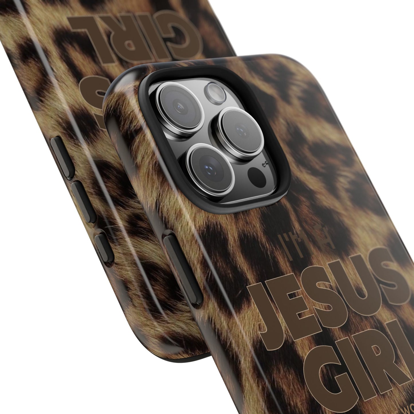 I'm a Jesus Girl Case - Leopard