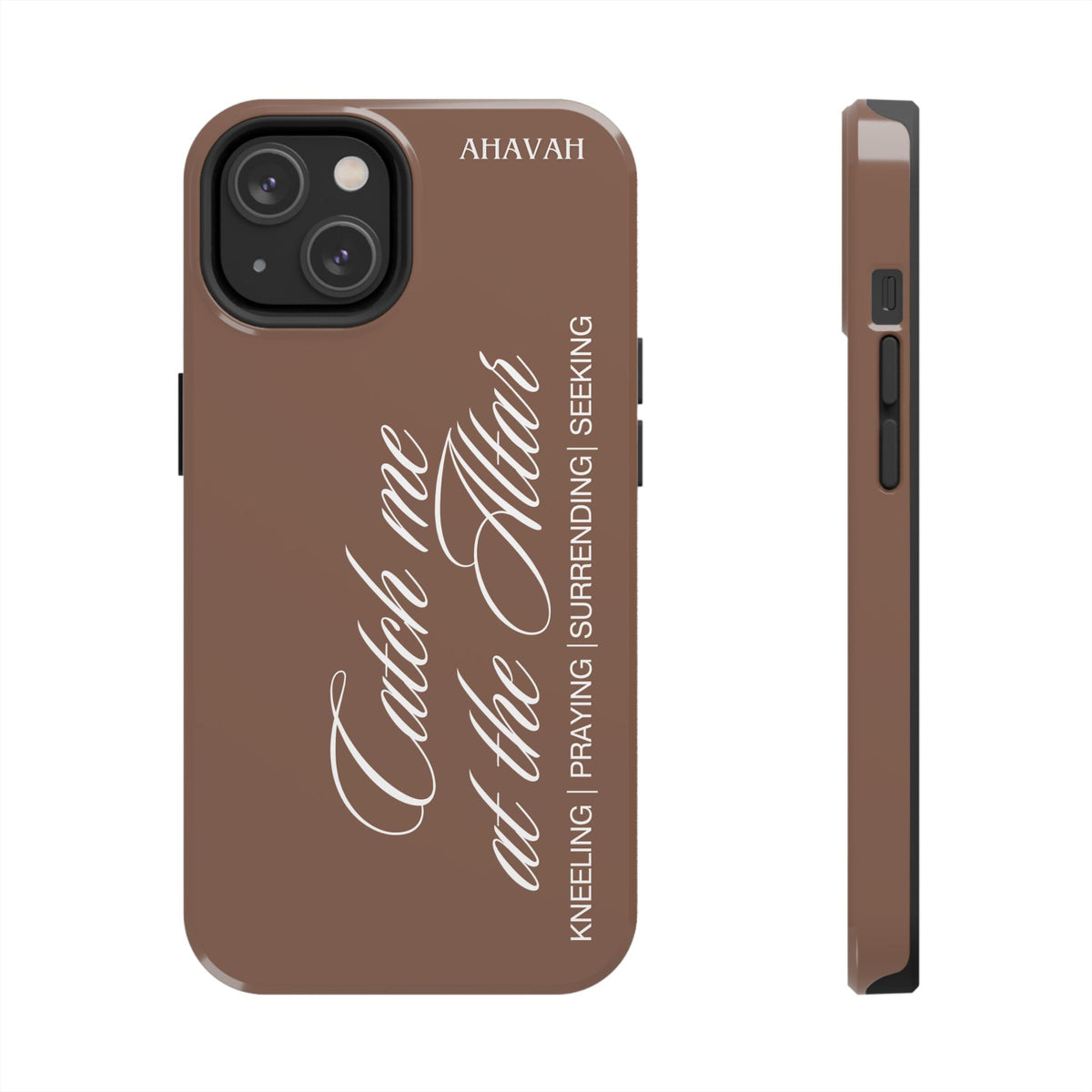 Catch Me at the Altar Phone Case - Cocoa