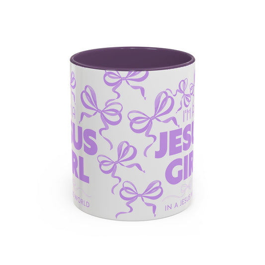 I'm a Jesus Girl Mug - Purple