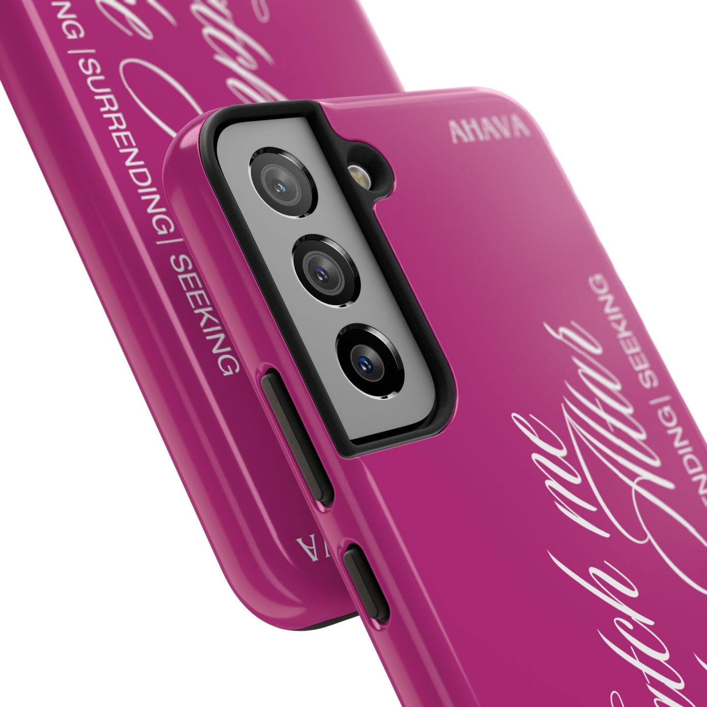 "Catch Me at the Altar" Pink Phone Case