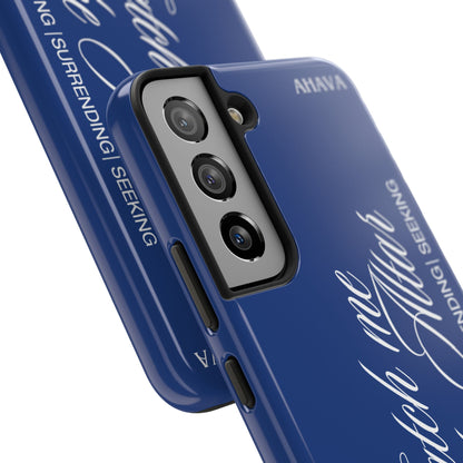 "Catch Me at the Altar" Blue Phone Case