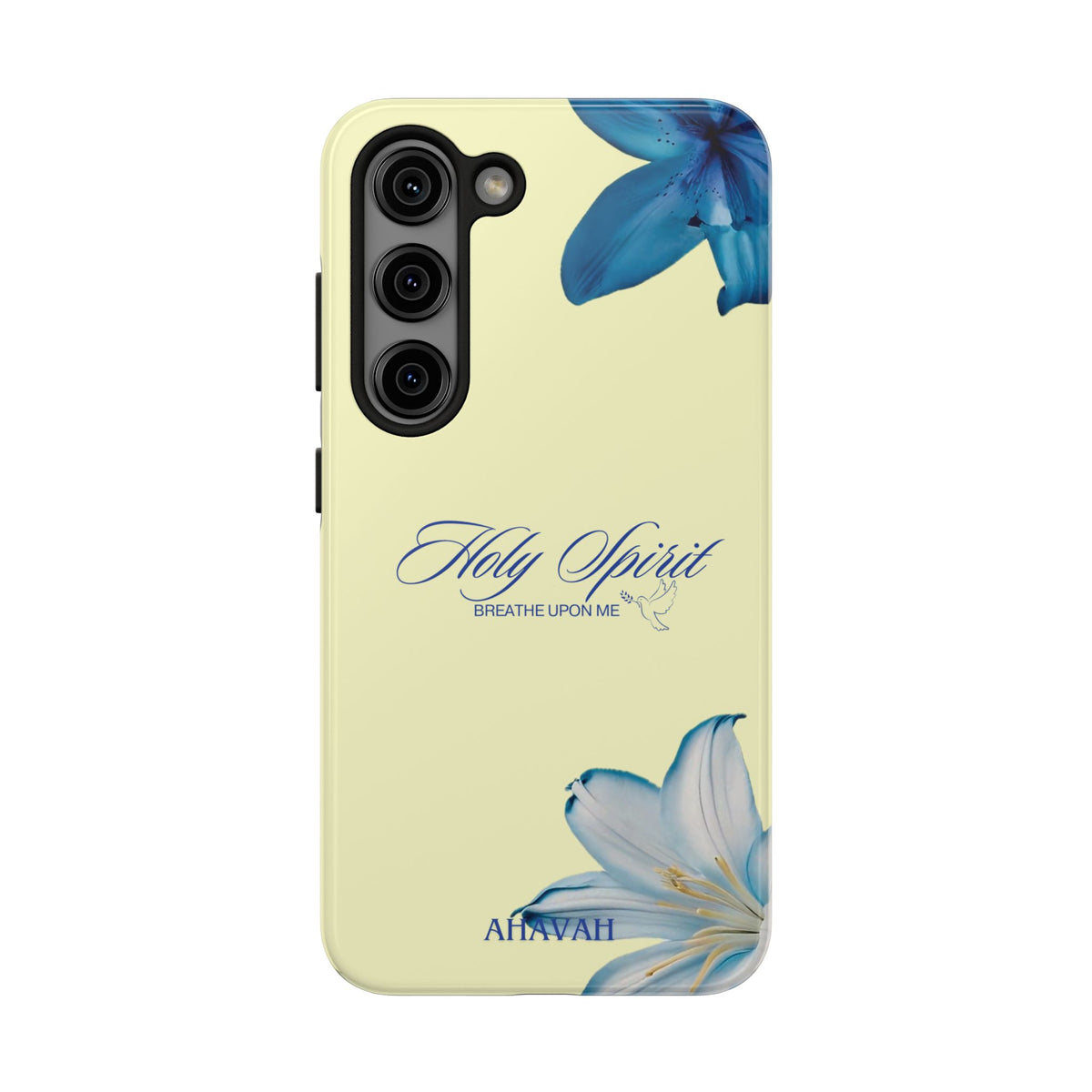 Blue lilies of the LORD