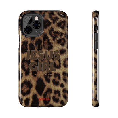 I'm a Jesus Girl Case - Leopard
