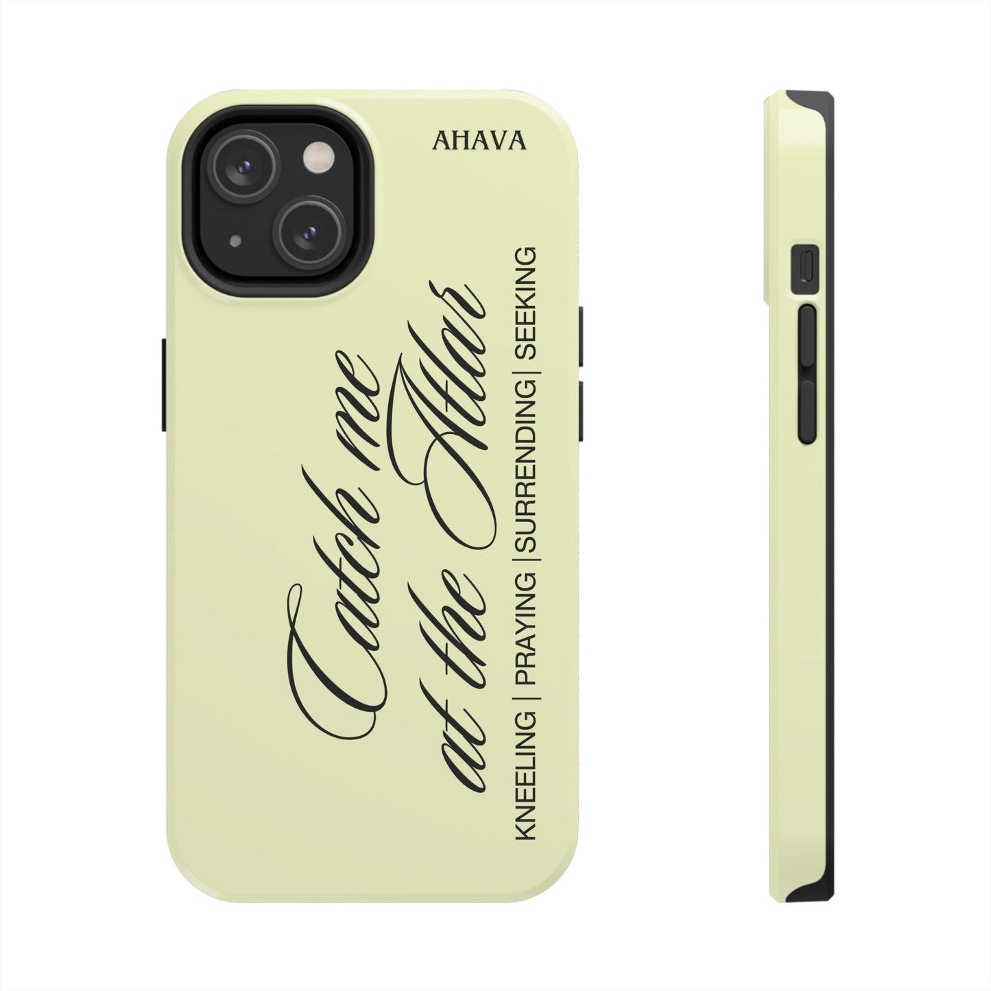 "Catch Me at the Altar" Lemon Phone Case