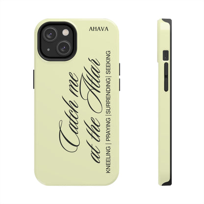 "Catch Me at the Altar" Lemon Phone Case