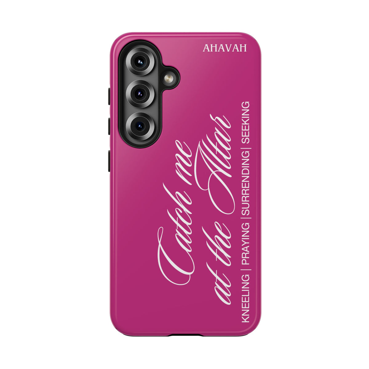 Catch Me at the Altar Phone Case - 	Berry Rose
