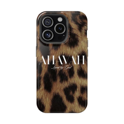 Leopard Print Ahavah Phone Case