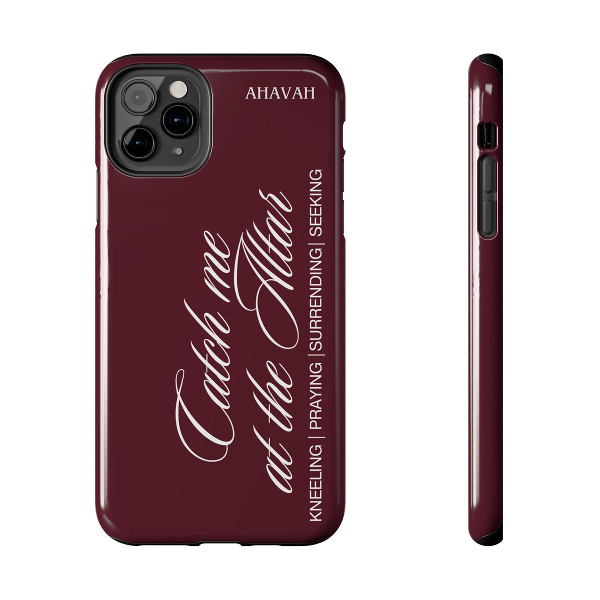 Catch Me at the Altar Phone Case | Anointed Wine