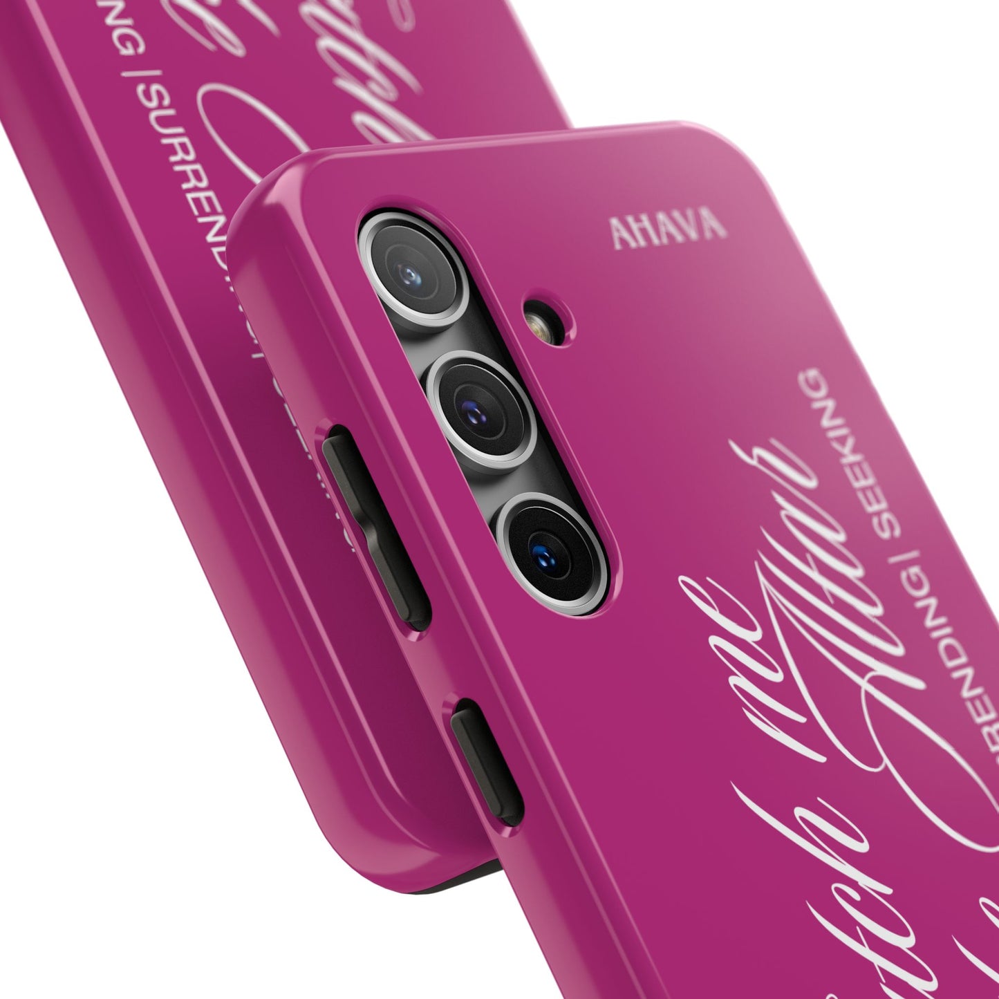 "Catch Me at the Altar" Pink Phone Case
