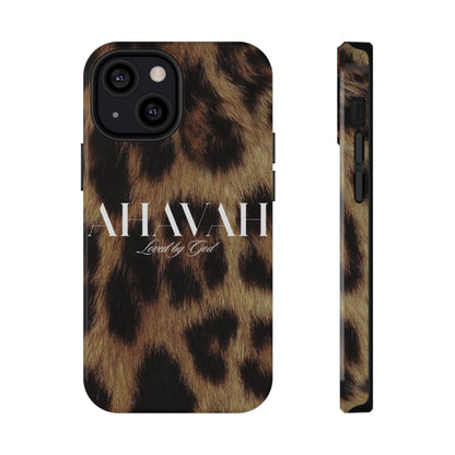 Leopard Print Ahavah Phone Case