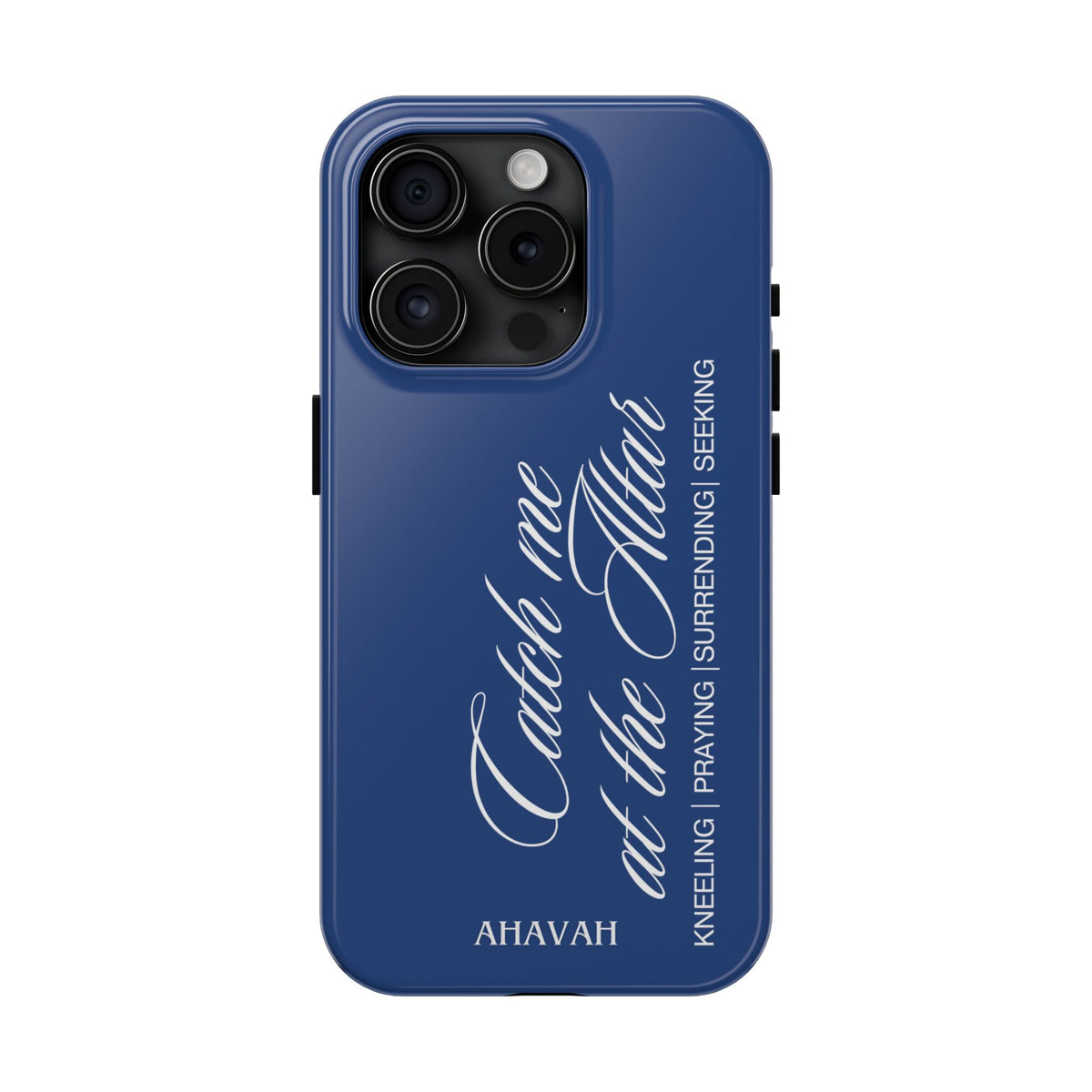 Catch Me at the Altar Phone Case - Sanctuary Blue