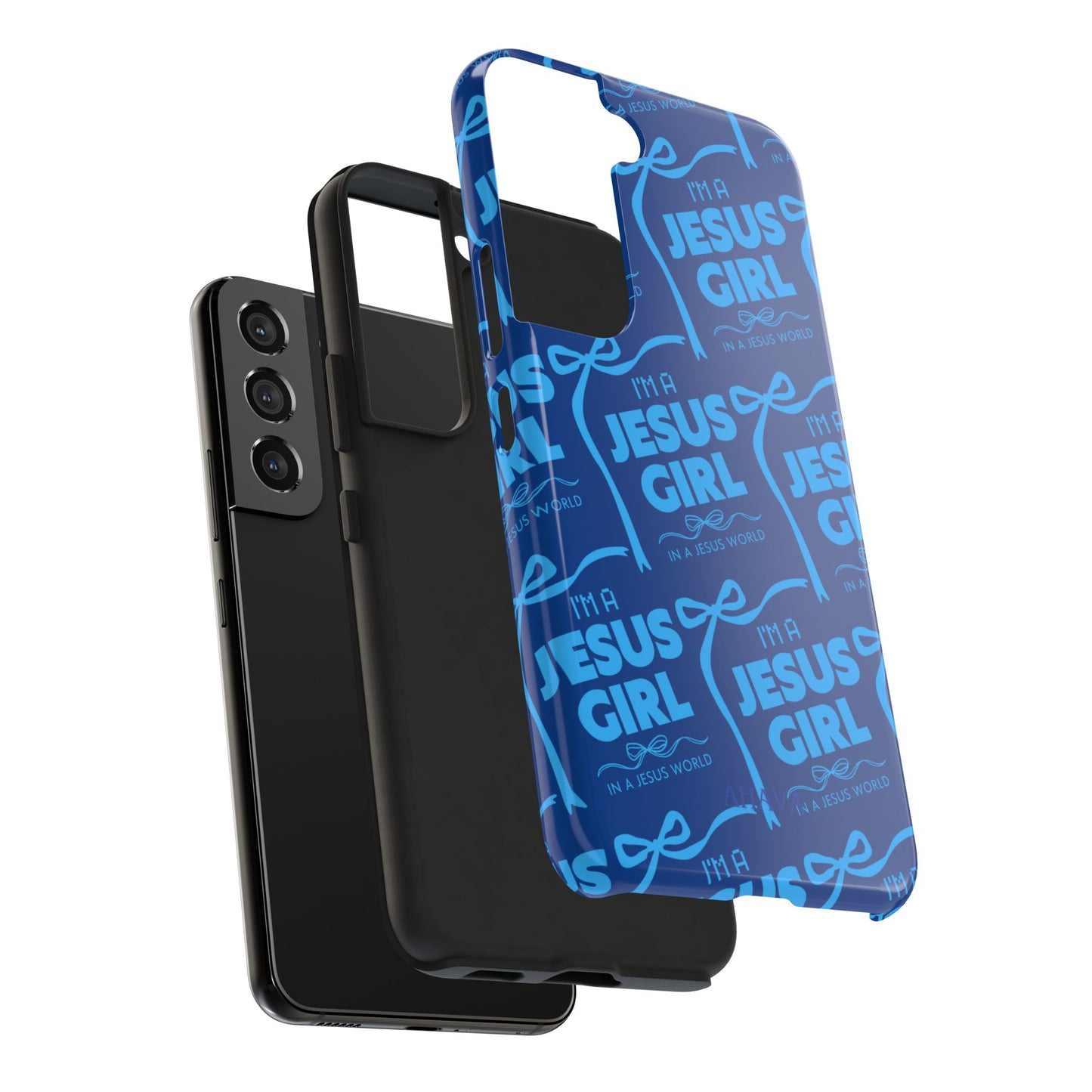 I'm a Jesus Girl Phone Case - Blue
