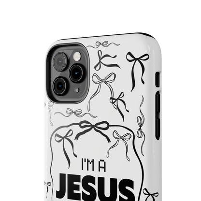 I'm a Jesus Girl  Case - black