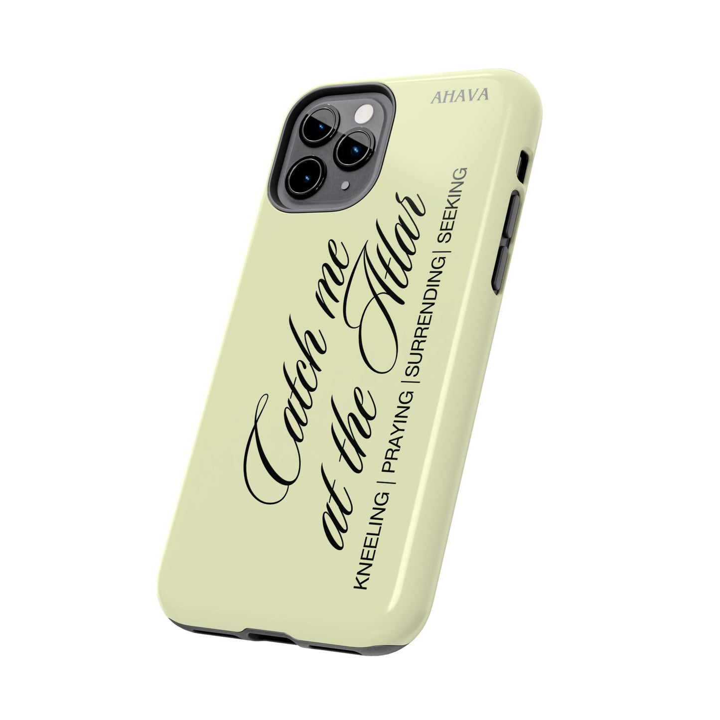 "Catch Me at the Altar" Lemon Phone Case