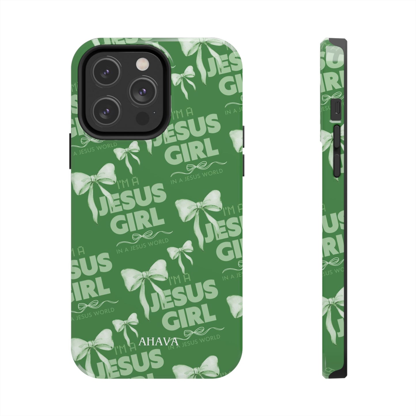 I'm a Jesus Girl Case - Green