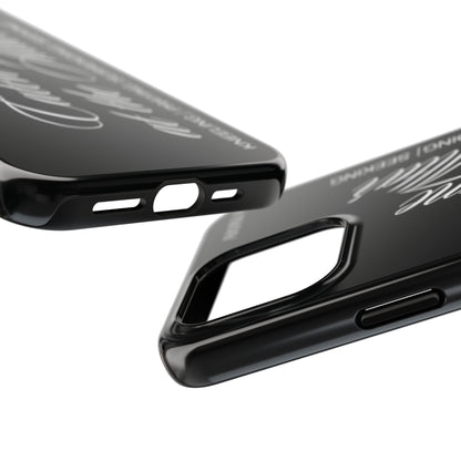 "Catch Me at the Altar" Black Phone Case