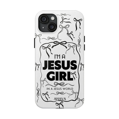 I'm a Jesus Girl  Case - black