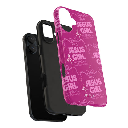 I'm a Jesus Girl Phone Case - Pink