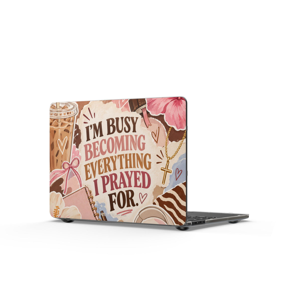 Becoming Everything I Prayed For MacBook Case