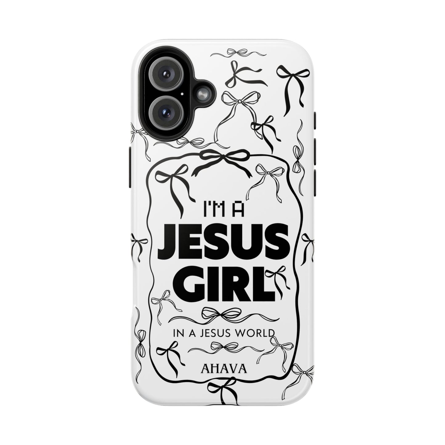 I'm a Jesus Girl  Case - black