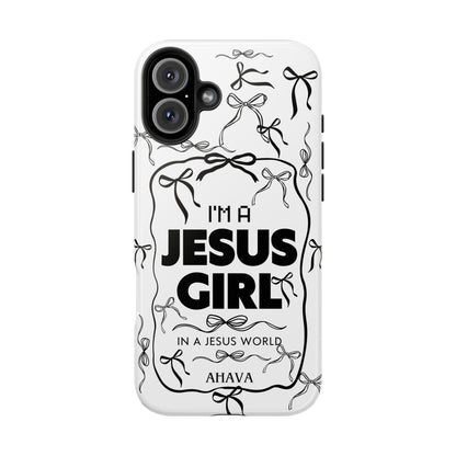 I'm a Jesus Girl  Case - black