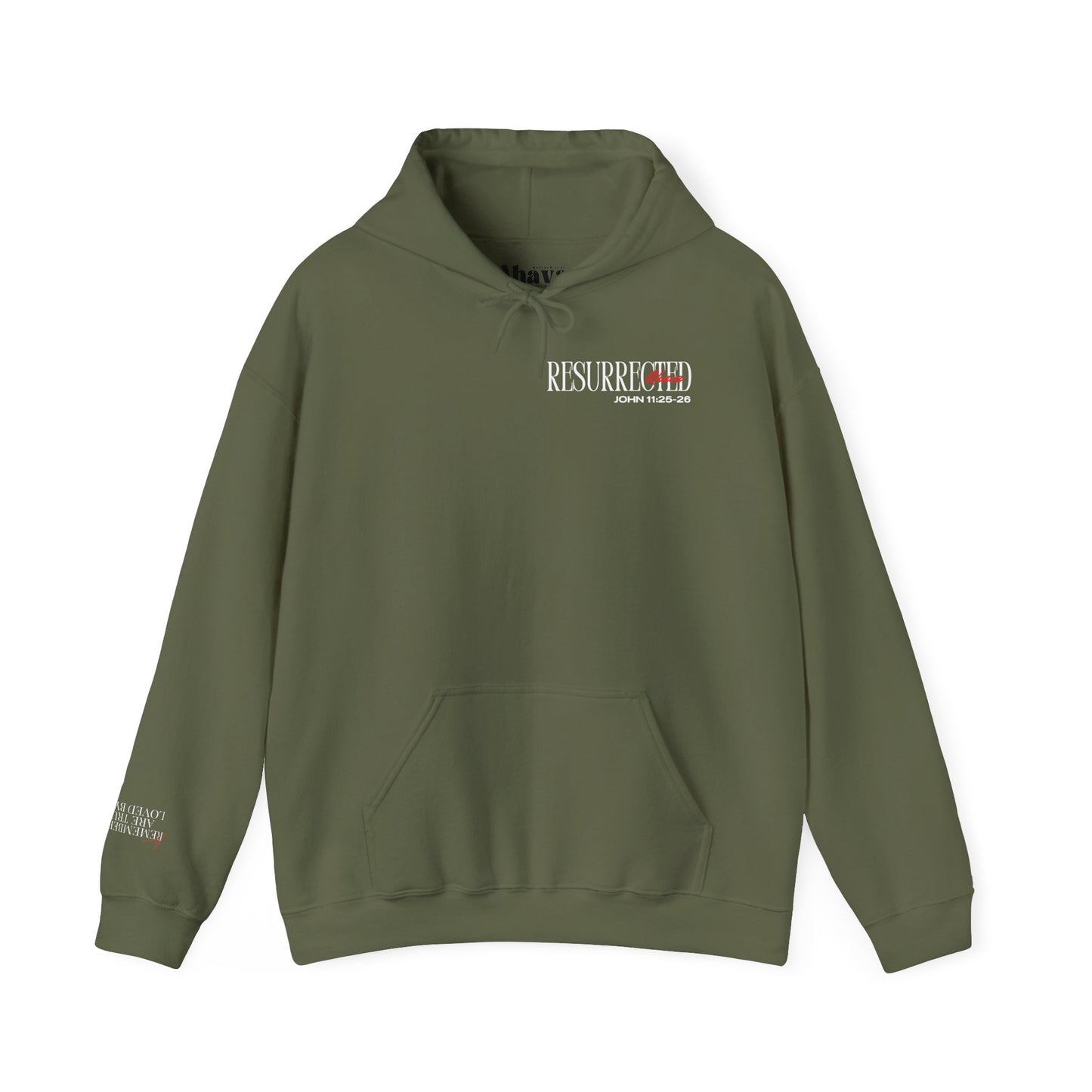 Resurrection and the Life | John 11:25 Hoodie