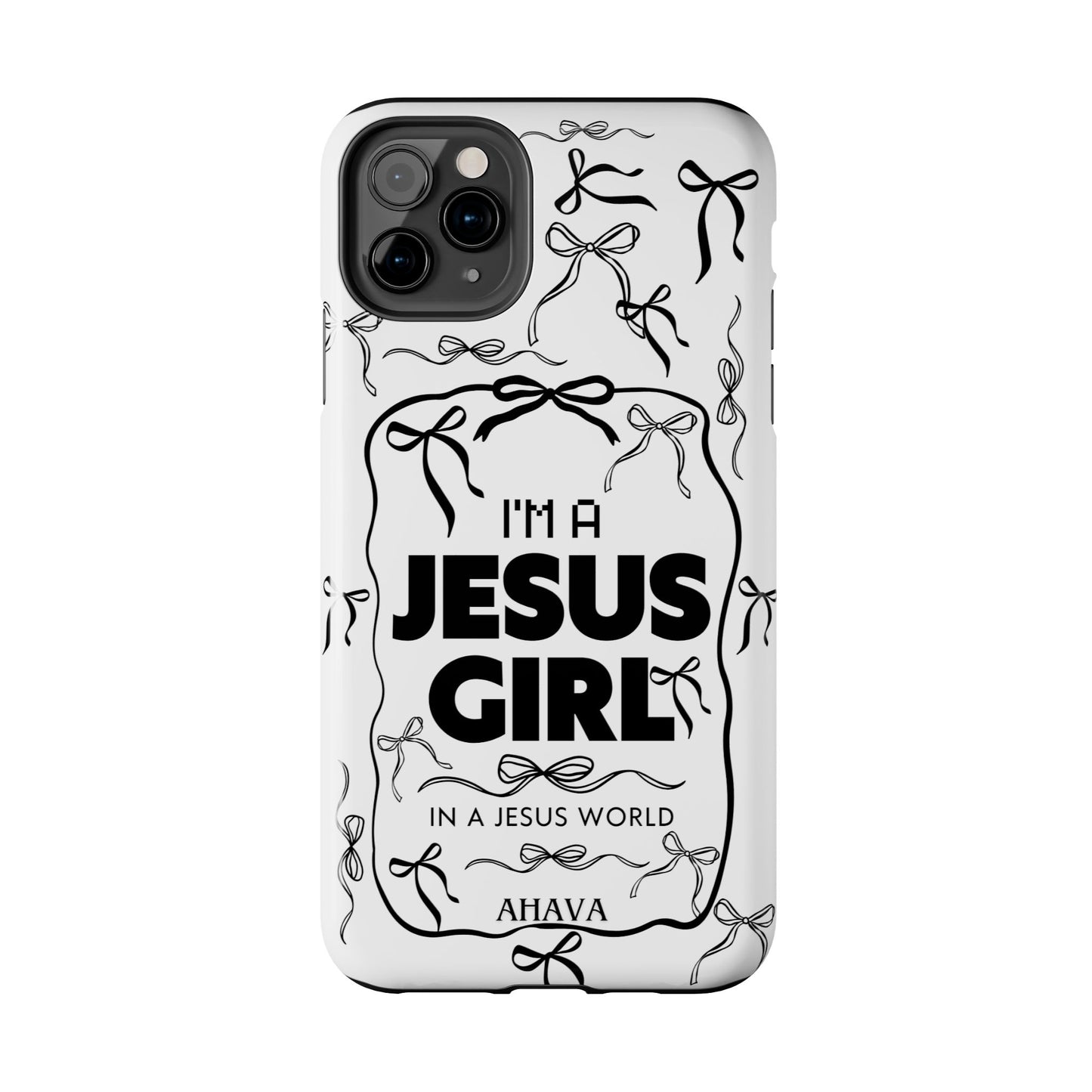 I'm a Jesus Girl  Case - black