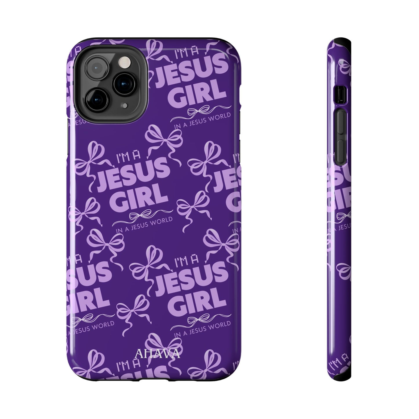 I'm a Jesus Girl Phone Case - Purple
