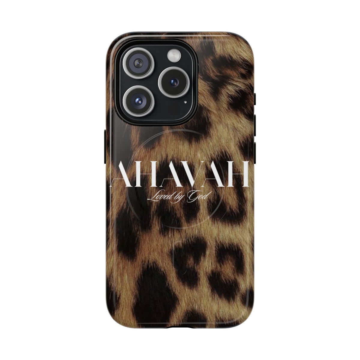 Leopard Ahava Magnetic Phone Case