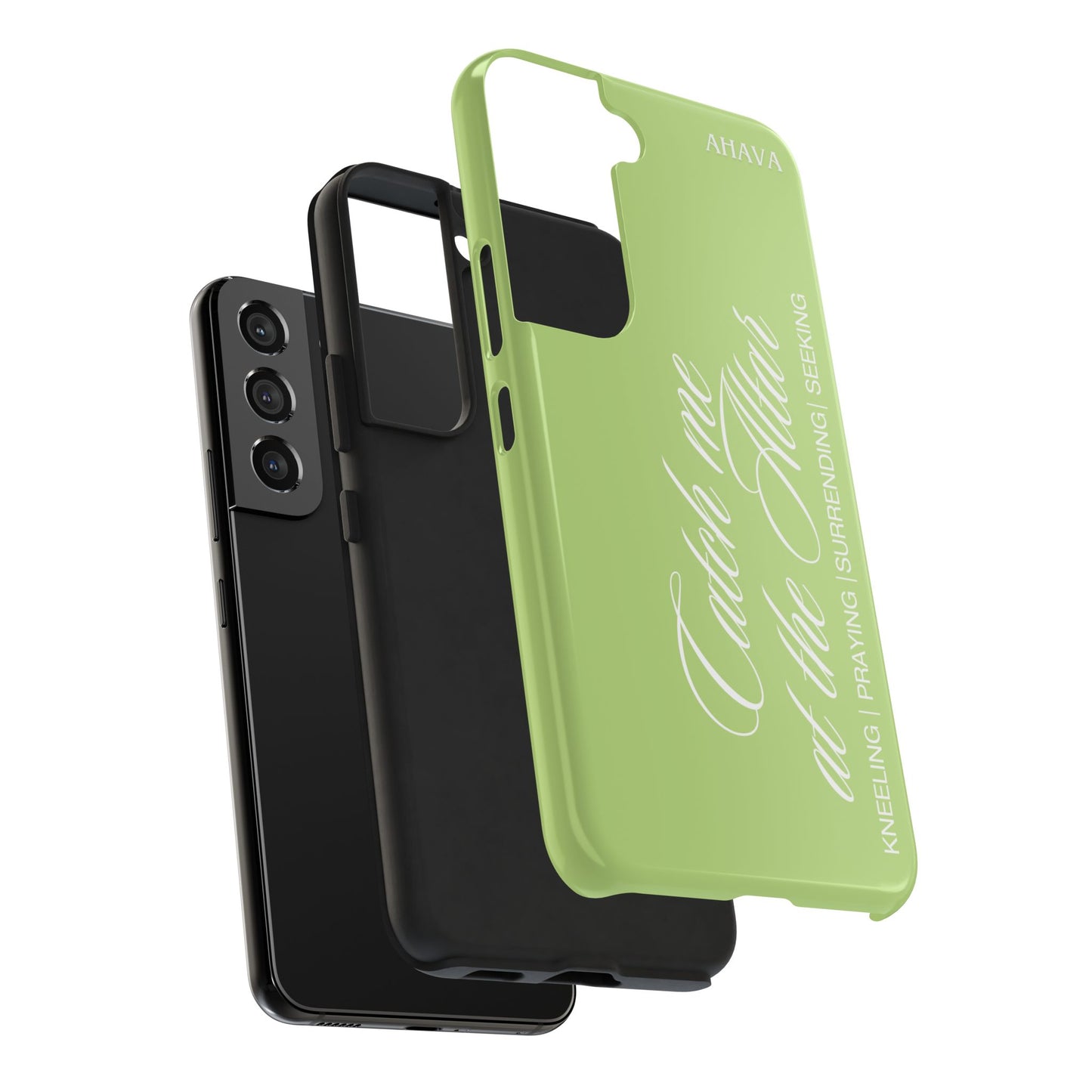 "Catch Me at the Altar" Matcha Tea Phone Case
