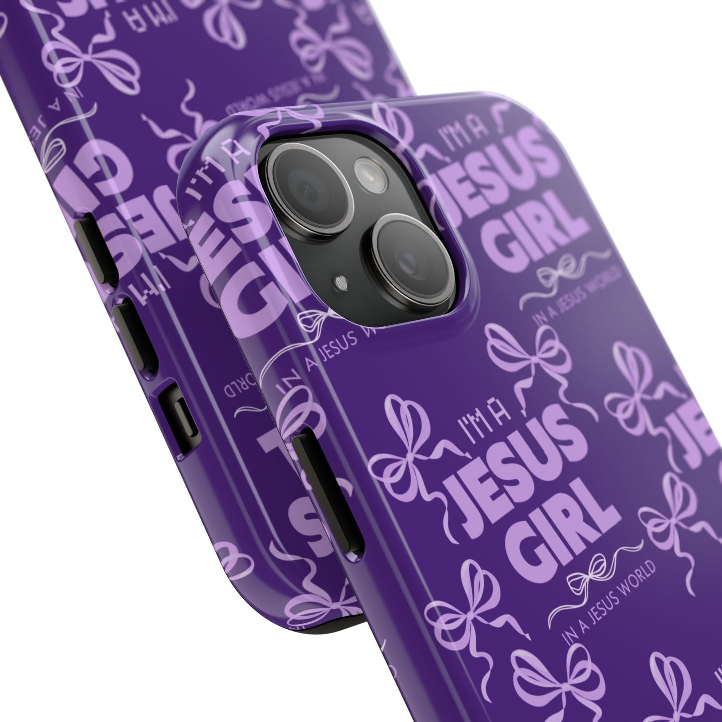 I'm a Jesus Girl Phone Case - Purple