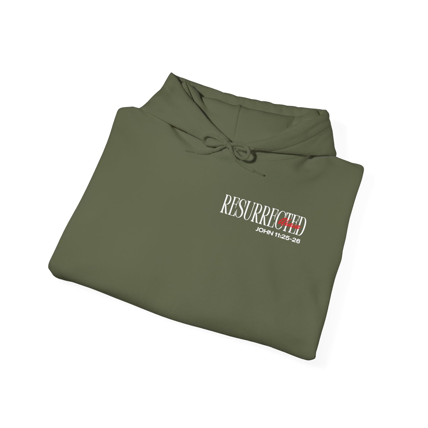 Resurrection and the Life | John 11:25 Hoodie