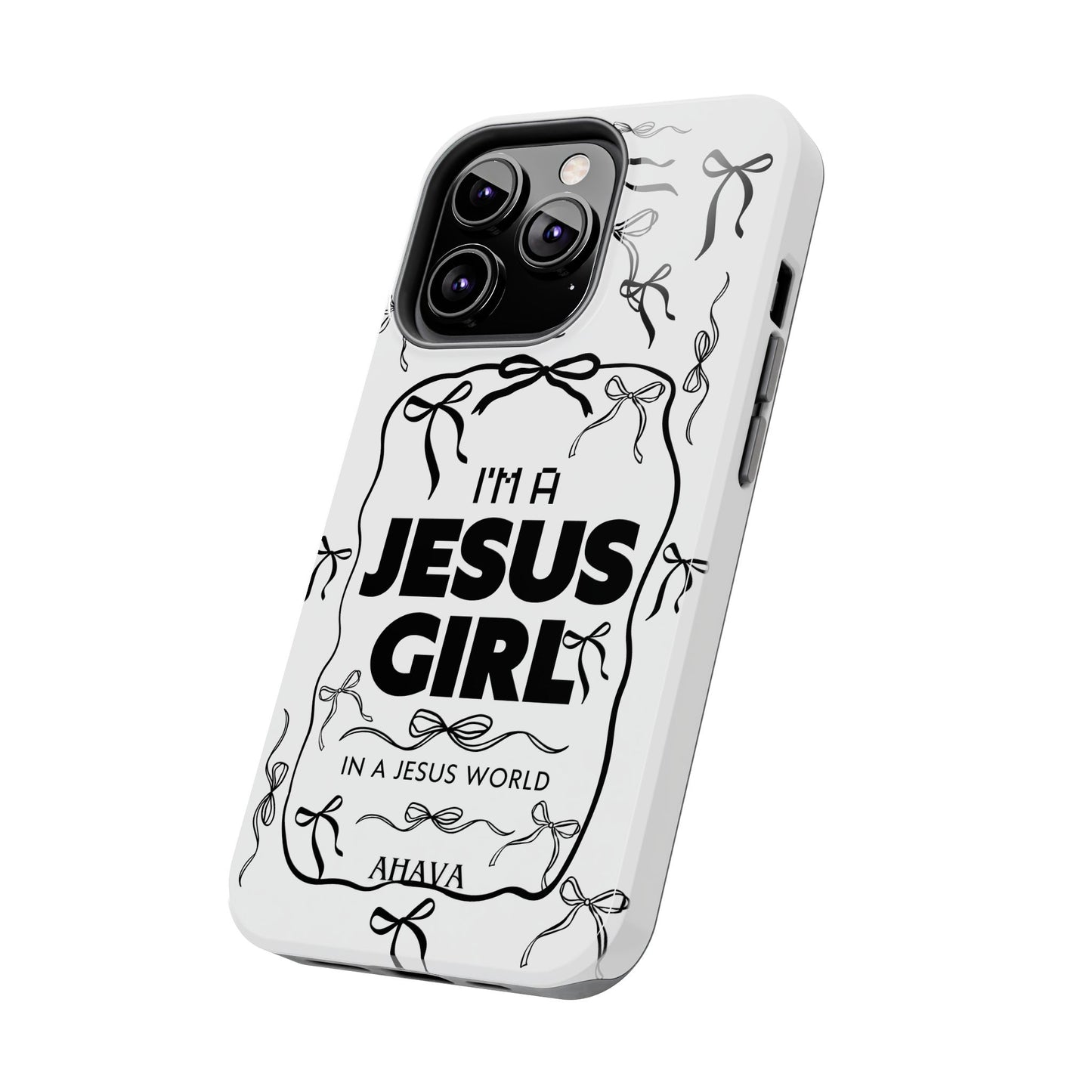 I'm a Jesus Girl  Case - black