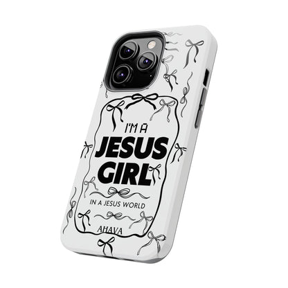 I'm a Jesus Girl  Case - black