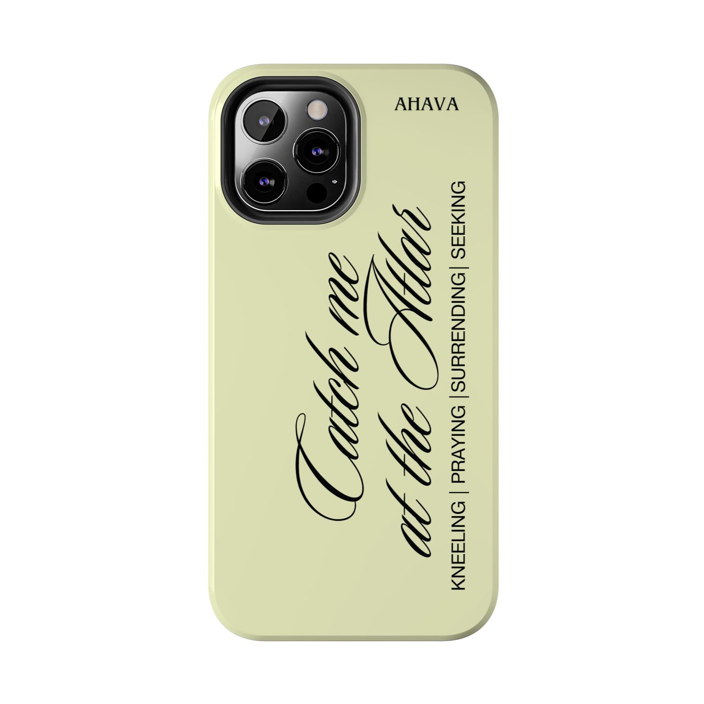 "Catch Me at the Altar" Lemon Phone Case