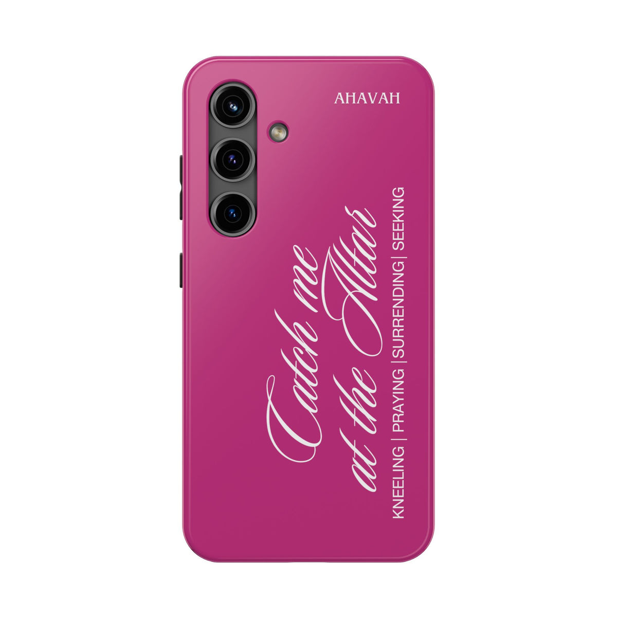 Catch Me at the Altar Phone Case - 	Berry Rose