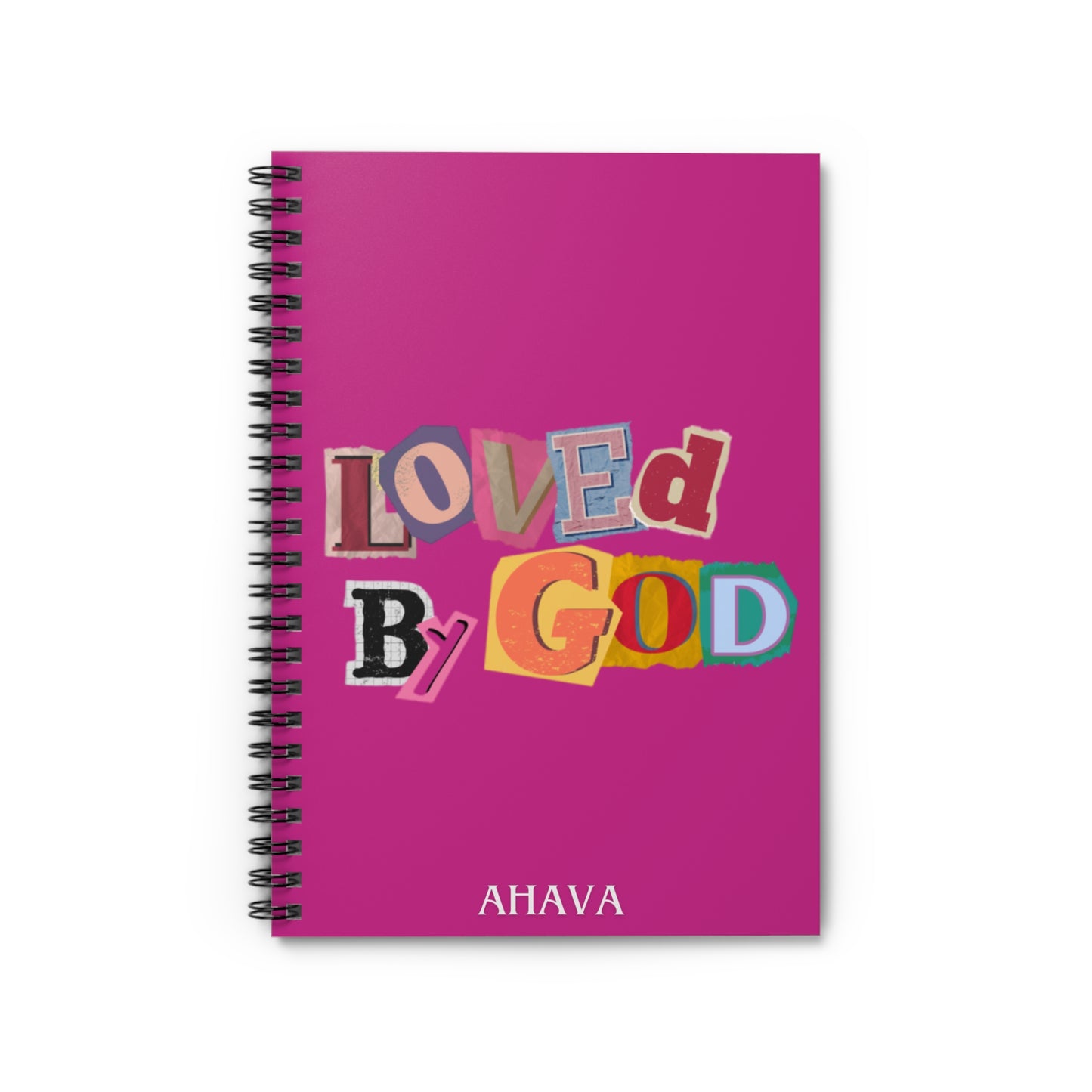 "Loved by God" Pink Notebook