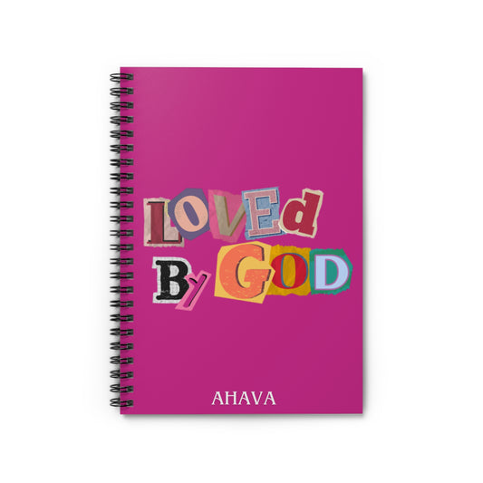 "Loved by God" Pink Notebook