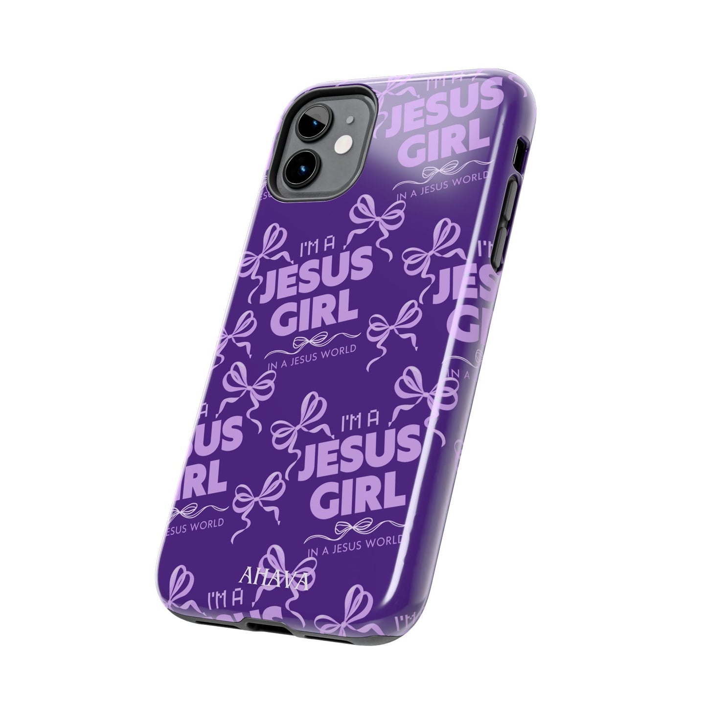 I'm a Jesus Girl Phone Case - Purple