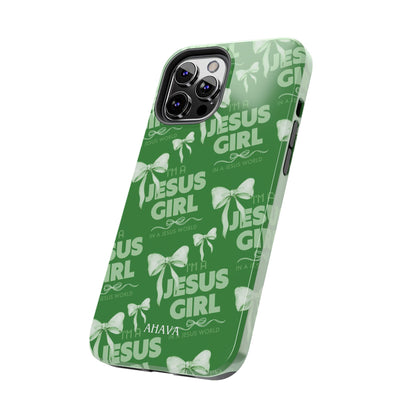 I'm a Jesus Girl Case - Green