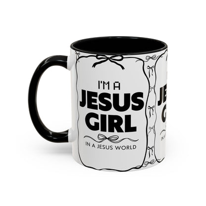 I'm a Jesus Girl Mug - Black