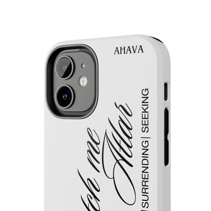 "Catch Me at the Altar" White Phone Case