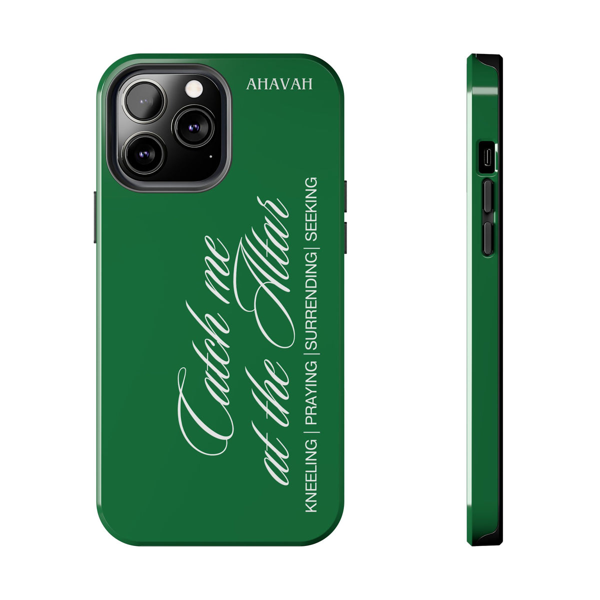 Catch Me at the Altar Phone Case | Garden Green