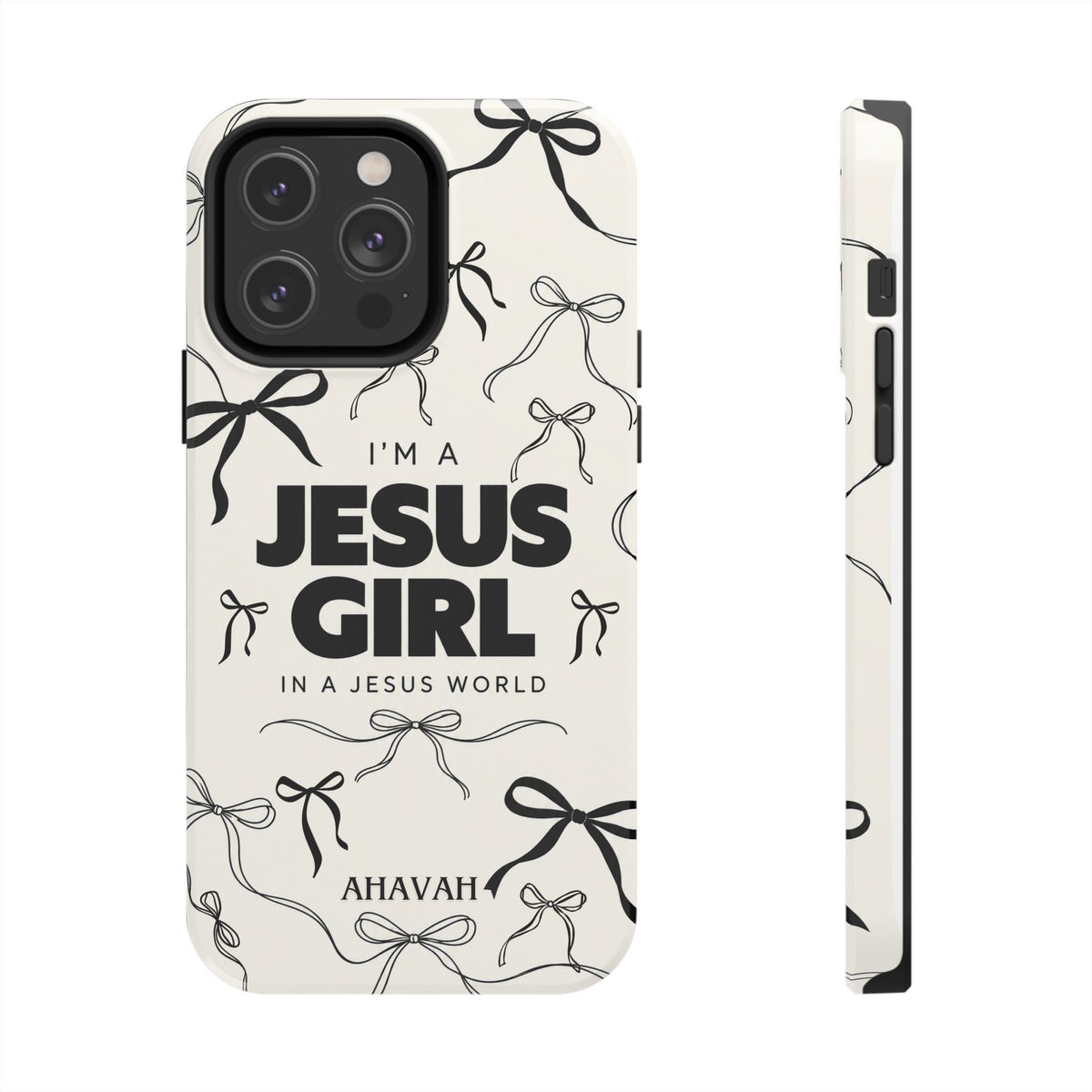 I'm a Jesus Girl White Phone Case