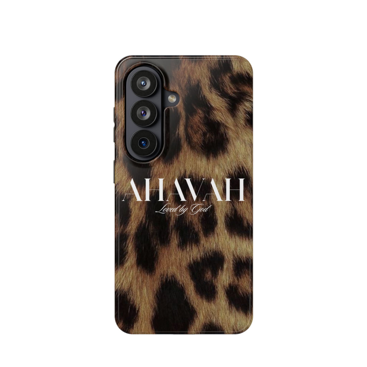 Leopard Print Ahavah Phone Case