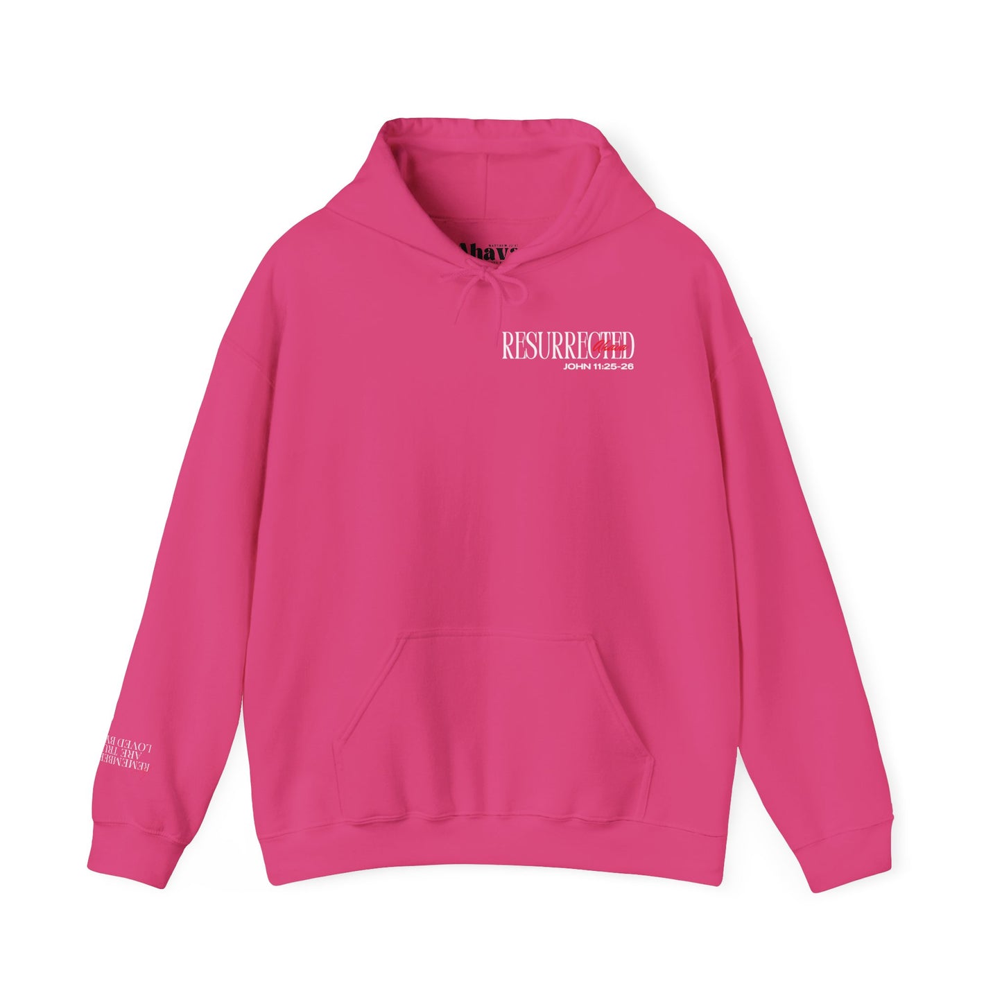 Resurrection and the Life | John 11:25 Hoodie