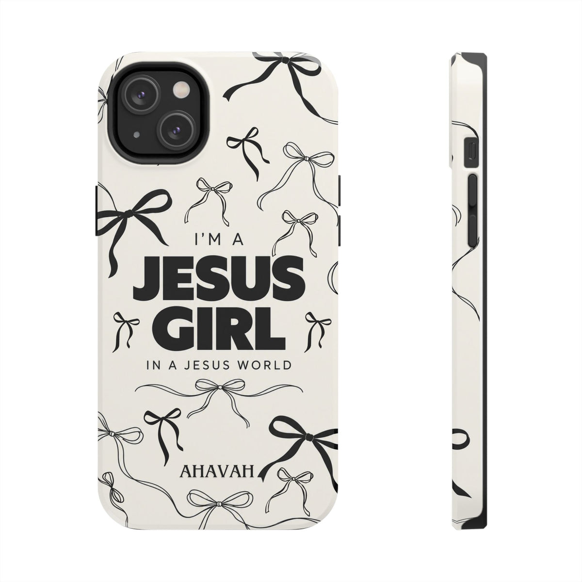I'm a Jesus Girl White Phone Case