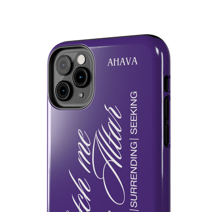 "Catch Me at the Altar" Purple Phone Case